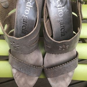 Pedro García láser cut heels